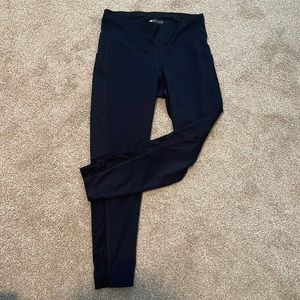 Womens 7/8 ideology black legging